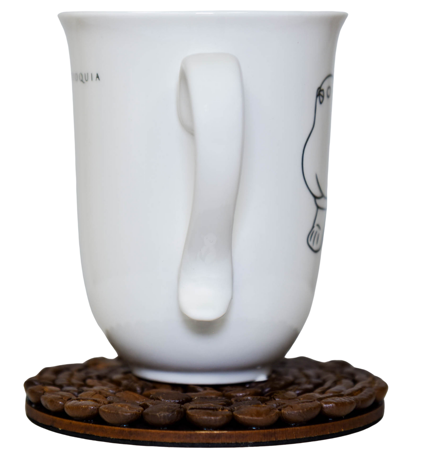 Kit Mug Botero + posavaso café