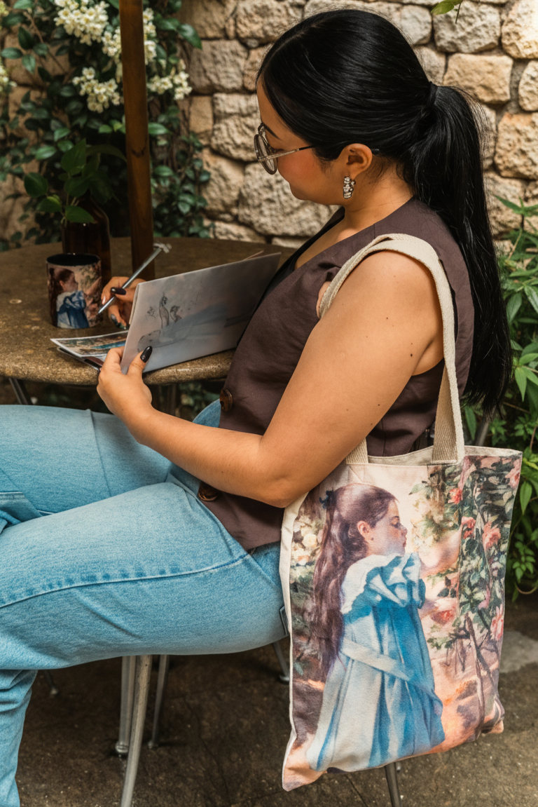 Kit niña de las rosas