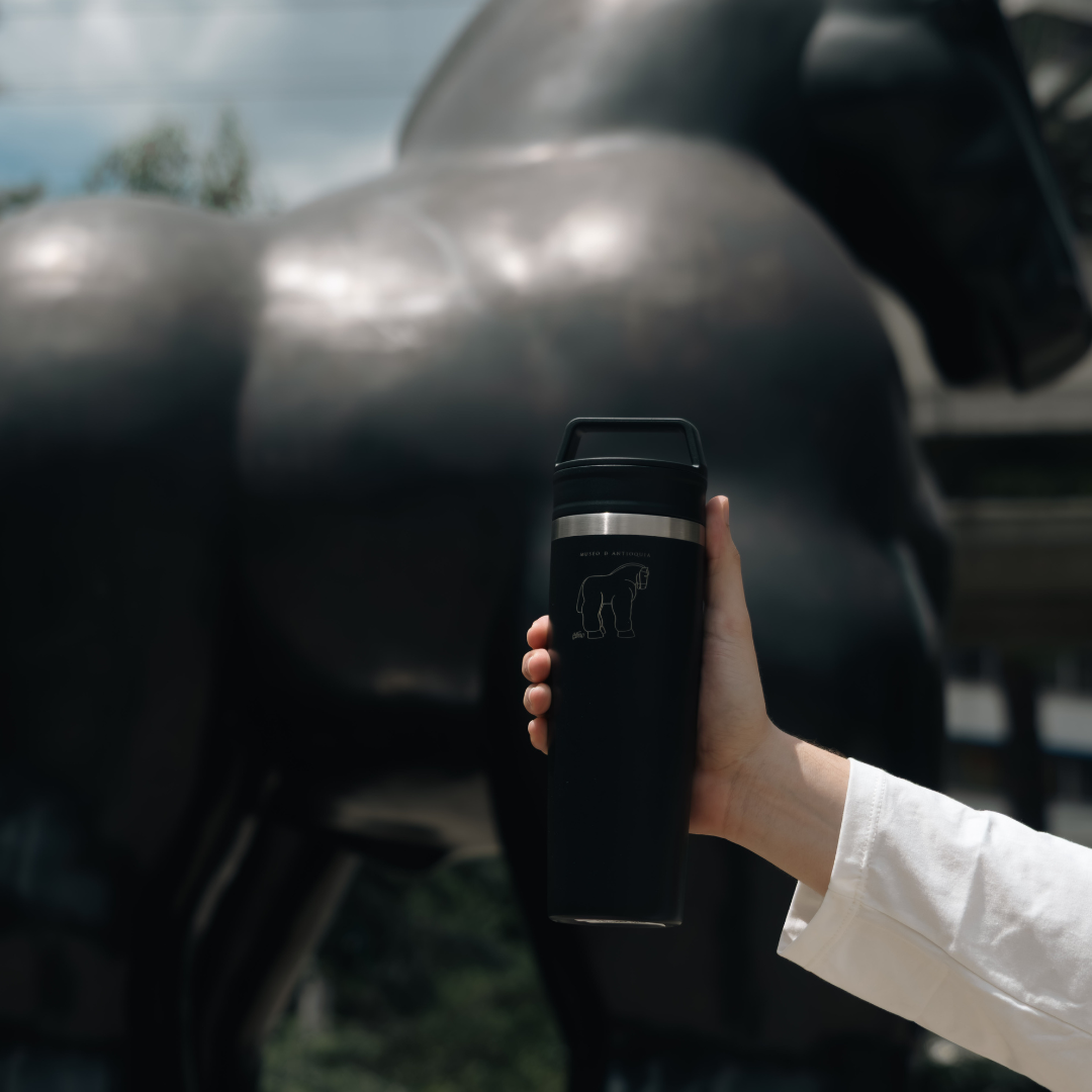Termo Stanley Café-To-Go Travel Mug 20oz - Edición Botero negro