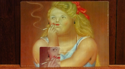 Set individuales + portavasos – Colección Botero