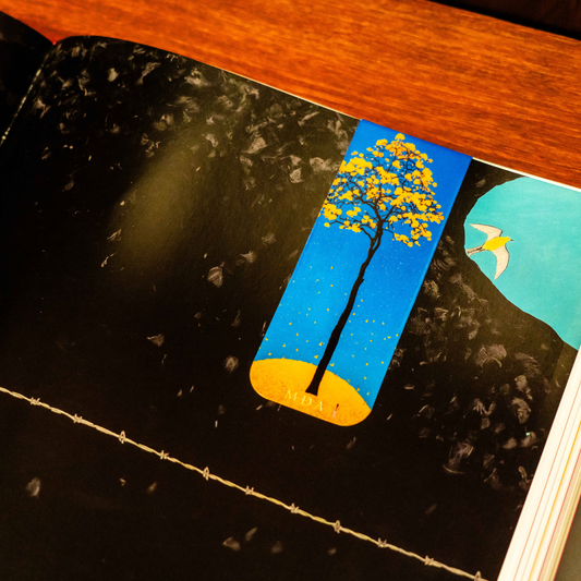 Separador de libros magnético