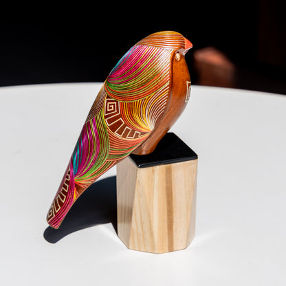 Pájaro Artesanal En Tamú