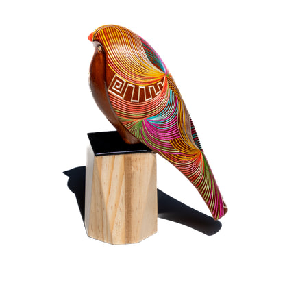 Pájaro Artesanal En Tamú