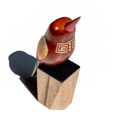 Pájaro Artesanal En Tamú