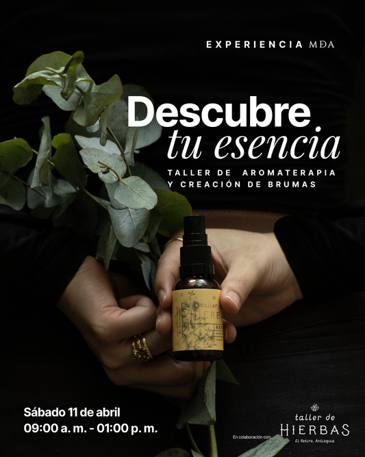 Experiencia MDA | Taller de Aromaterapia y Creación de Brumas